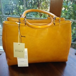 NWT Divina Firenze 100% Leather Made in It…